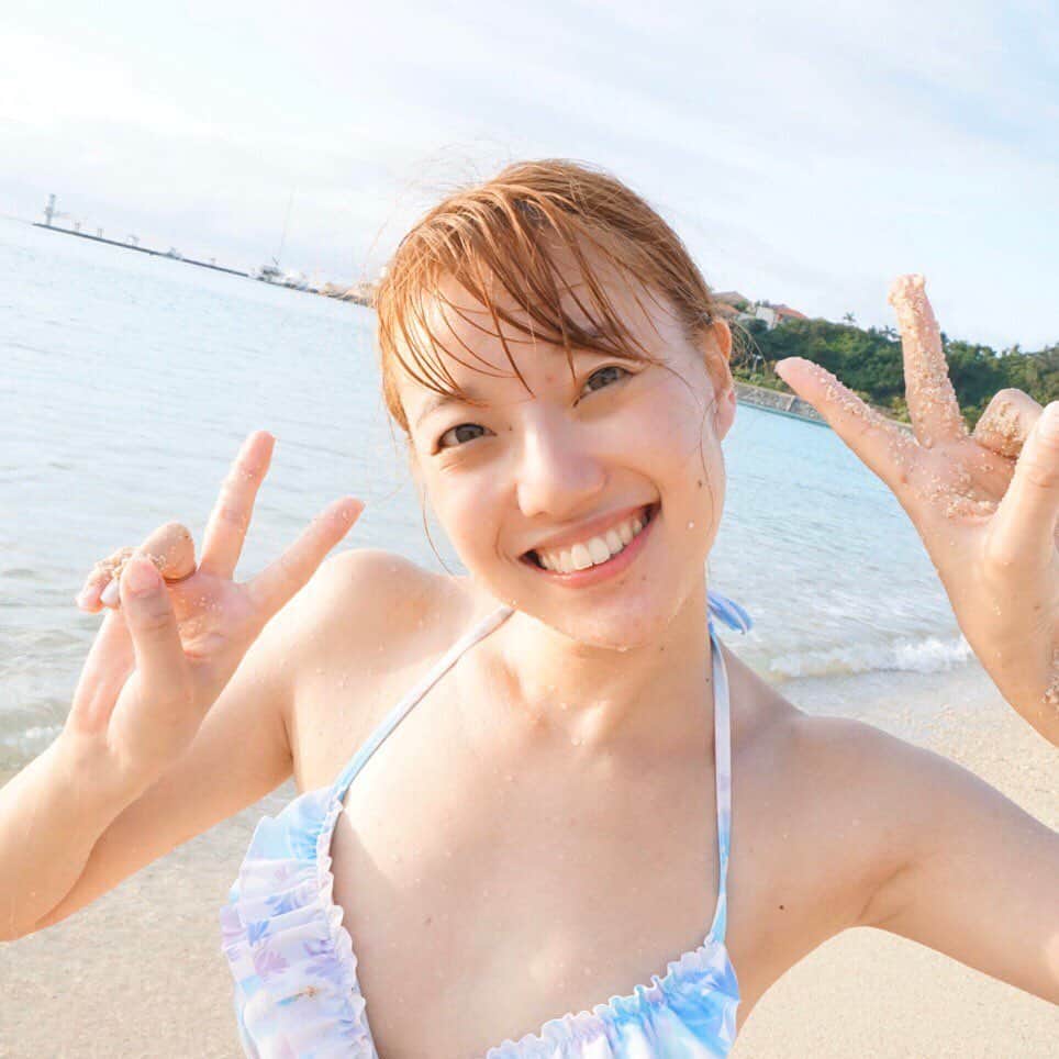 愛水せれ奈さんのインスタグラム写真 - (愛水せれ奈Instagram)「綺麗すぎる海最高✨😆✨ いつか必ずまた行きますっ❣️❣️ . . #沖縄 🏝 #okinawa 🏝 #海 🏖 #sea 🏖 #ビーチ ⛱ #beach ⛱」10月26日 20時17分 - airi.aaari.aimi