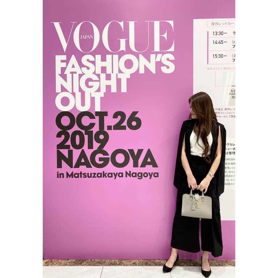meguri.kさんのインスタグラム写真 - (meguri.kInstagram)「世界最大級のファッションの祭典VOGUE FASHION’S NIGHT OUT 2019（FNO名古屋）に行ってきました♫ ・ 名古屋でこんな素敵なイベントに参加出来るなんて…🙈💓 ・ 生の平山浩行さん見れて大興奮✨ ・ トークショーで聞いたのですが…昔、栄でアパレル店員されてたんですね！ビックリ！！👀✨ ・ ひっさびさのキラッキラ空間🙈✨ ・ お洒落で綺麗な方たくさんで美意識高まるイベントでした🙈💓 ・ 自分磨き頑張ろっ！！！！💪 ・ #FNOJP #FNO_NAGOYA #FNO名古屋 #ヴォーグファッションズナイトアウト #VOGUEFASHIONSNIGHTOUT #松坂屋名古屋店 #松坂屋アンバサダー#FNO#PR」10月26日 20時48分 - meguri.k