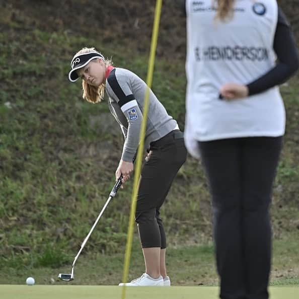 ブルック・ヘンダーソンさんのインスタグラム写真 - (ブルック・ヘンダーソンInstagram)「Happy to be in South Korea! 🇰🇷😁#Busan #bmwladieschampionship #paradisehotelbusan  @tuna_kimsangbong」10月26日 22時12分 - brookehendersongolf