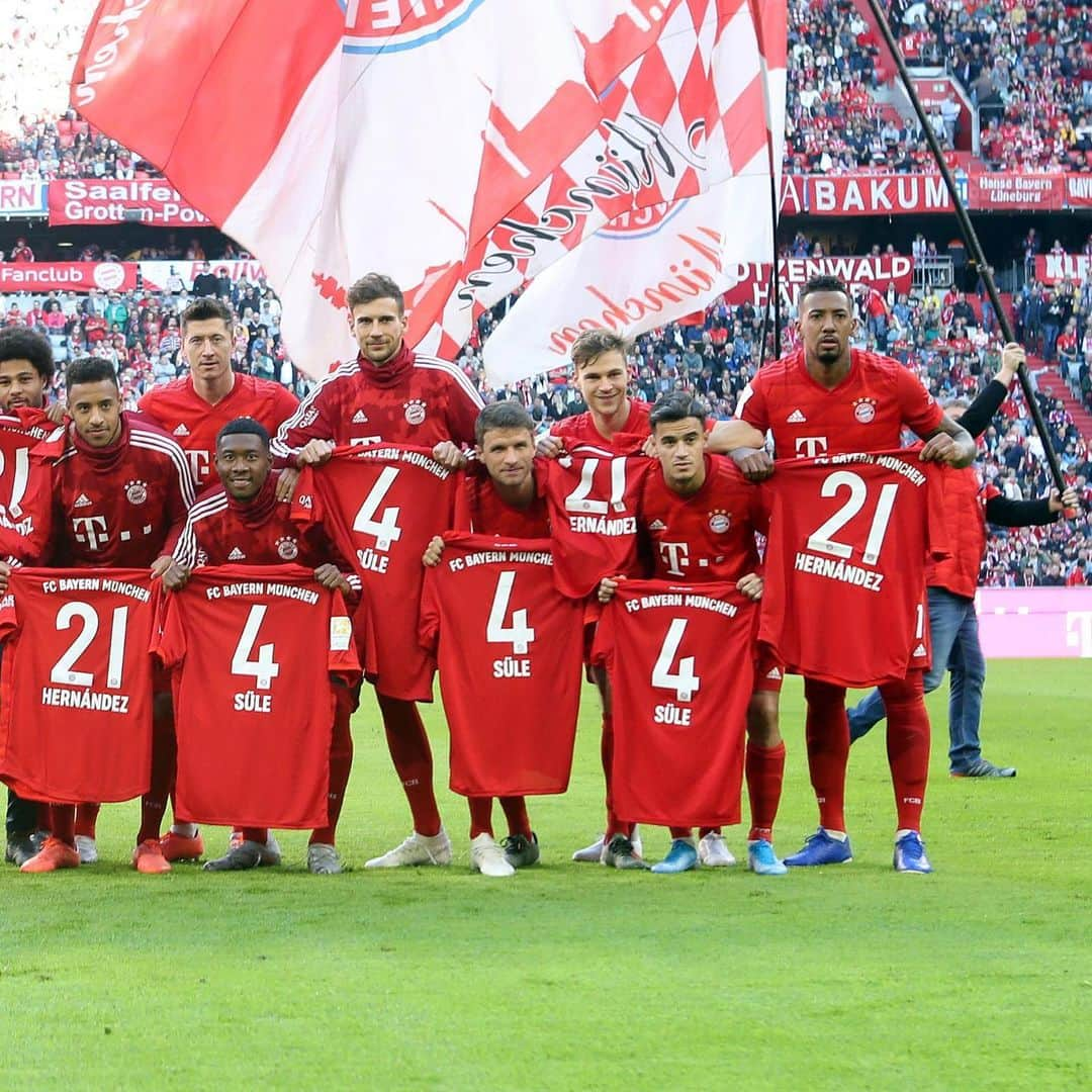 バイエルン・ミュンヘンさんのインスタグラム写真 - (バイエルン・ミュンヘンInstagram)「One for all. All for one. ❤ . . #ComeBackStronger #MiaSanMia #FCBayern #Hernandez #Süle #FCBFCU #miasanfamily」10月26日 22時50分 - fcbayern