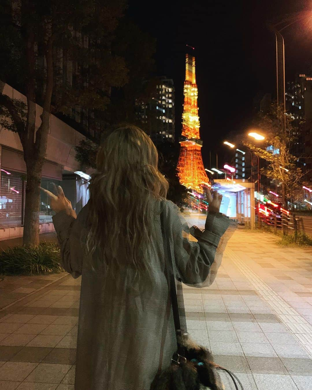 土屋怜菜（れいぽよ）さんのインスタグラム写真 - (土屋怜菜（れいぽよ）Instagram)「🗼」10月26日 22時58分 - reipoyo_0411