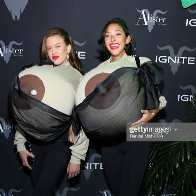 ジョーディン・テイラーのインスタグラム：「Hey, my eyes are up here. 🎱🎱 Crashed the Lingerie Party Wearing fantasy @savagexfenty 💃🏽💃🏼 Thanks @eliwehbe 💗💗 ⠀⠀⠀⠀⠀⠀ ⠀⠀⠀⠀⠀⠀⠀ ⠀⠀⠀⠀⠀⠀⠀ ⠀⠀⠀⠀⠀⠀⠀ ⠀⠀⠀⠀⠀⠀⠀ ⠀⠀⠀⠀⠀⠀⠀ ⠀⠀⠀⠀⠀⠀⠀ ⠀⠀⠀⠀⠀⠀⠀ #ignite  #alister #lingerieparty #sluttycostume #tits #boobs #whyareyoureadingallthesehashtags #stillreading #danbilzerian #savagefenty #lingerie #halloween #halloweencostume」