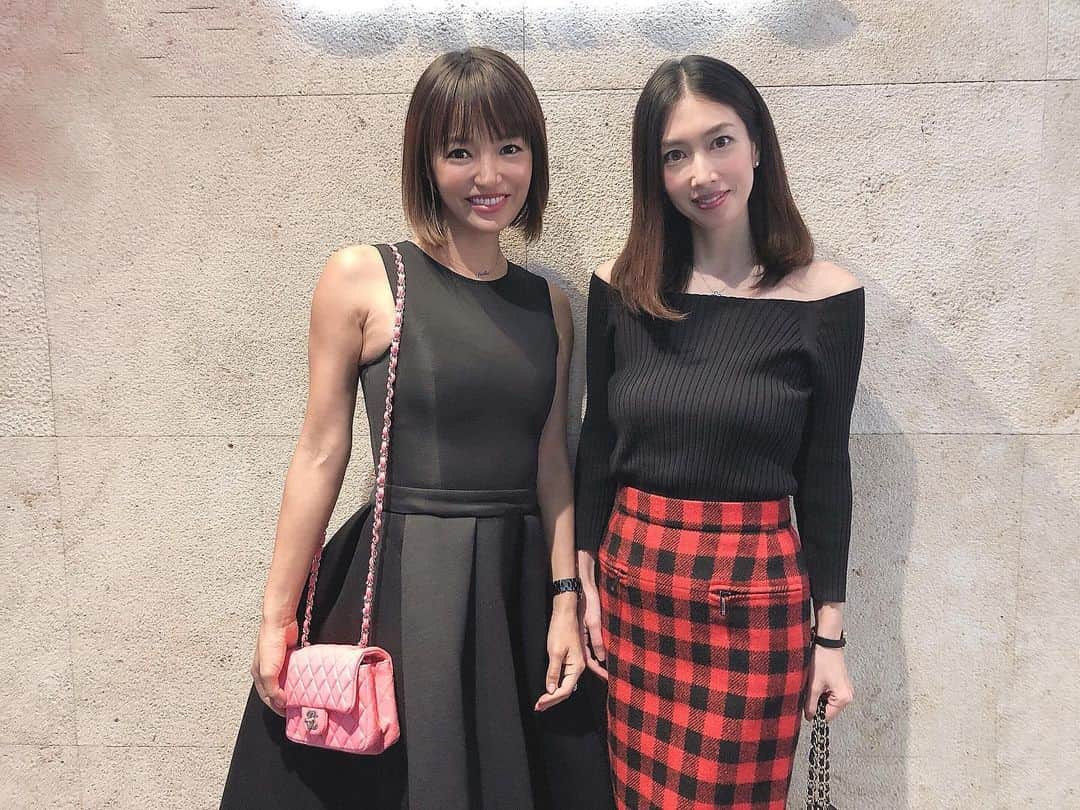 紺谷みえこのインスタグラム：「久しぶりのえみみえコンビです👯‍♀️💓 パーティーに行ったつもりが  結局ずっとお茶w。ペースが一緒って最高。 ・ #party」