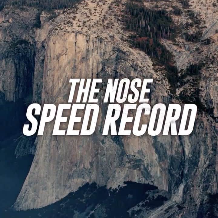 アレックス・オノルドのインスタグラム：「@reelrock is out and I’m pretty excited about seeing the Nose speed record film. It premiered last week but I stayed in Yosemite so I haven’t gotten to see it yet. There’re showings all over the world though, hopefully I’ll catch it somewhere. I love hearing @bradgobright and @chimney_jim talk trash. And I kinda wanna see @tommycaldwell and my record run...」