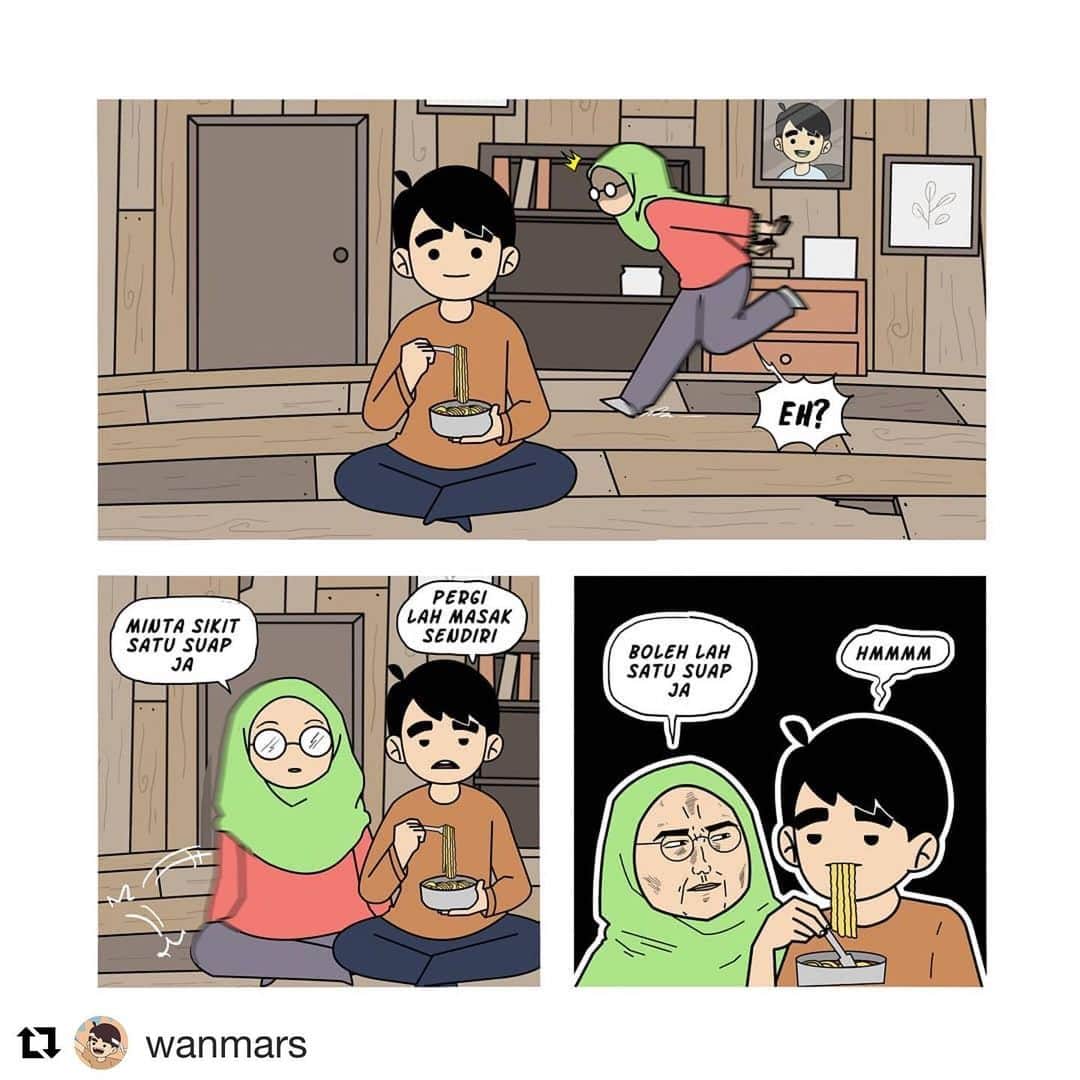Koleksi Komik Malaysiaさんのインスタグラム写真 - (Koleksi Komik MalaysiaInstagram)「#Repost @wanmars with @get_repost ・・・ pernah?  #remakekomiklama」10月27日 10時00分 - tokkmungg_exclusive
