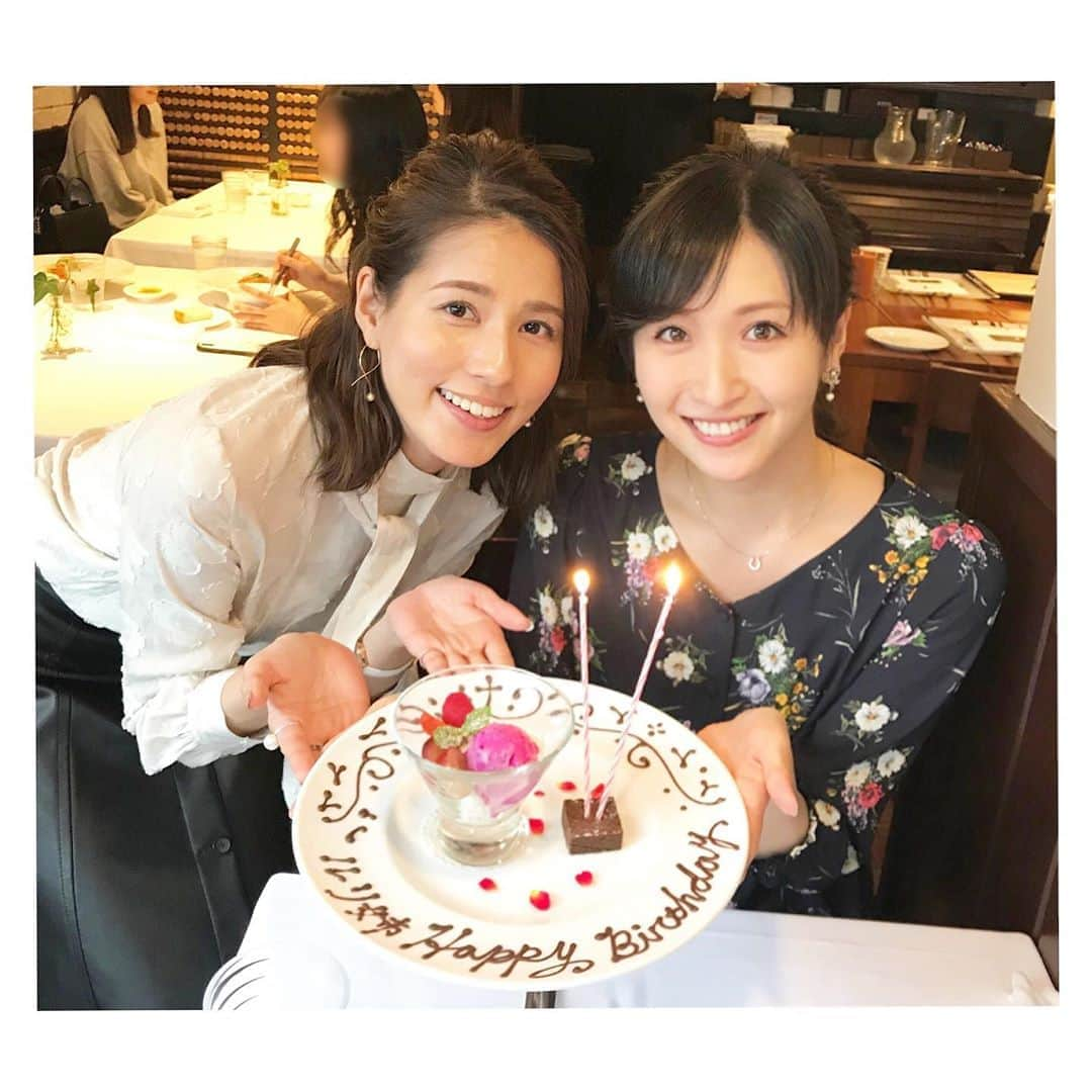 永島優美さんのインスタグラム写真 - (永島優美Instagram)「* やっとお祝いができました♫ * 気遣い上手で聴き上手、 さらにはお笑いのセンスも抜群😂✨ 一緒にいて居心地が良すぎます♡ * ルリ姉、おめでとう🎂 そしていつもありがとう〜😘 * * #めざましテレビ #ココ調 #リポーター #横山ルリカ #同い年 #姉御肌なので #ルリ姉 と呼ばせてもらってます🙏🏻 #めざましじゃんけん  #新ネタ楽しみにしてるね🤭」10月27日 10時58分 - yuumi_nagashima