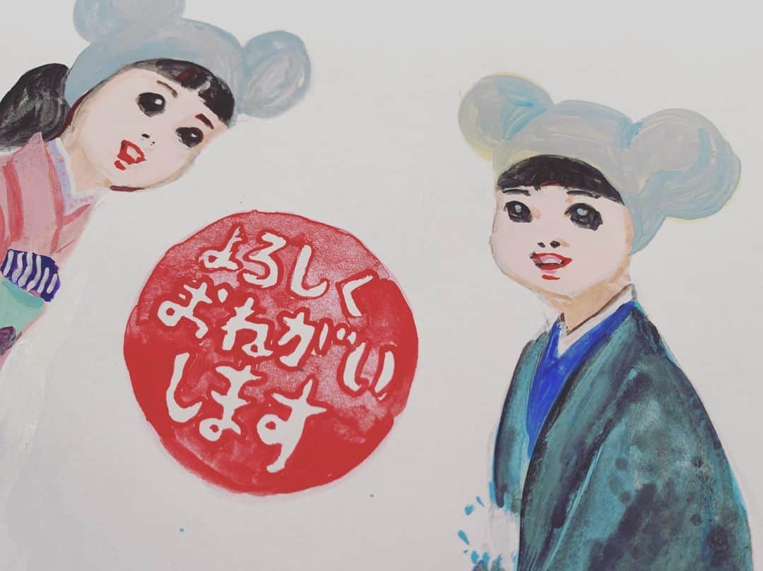 五月女ケイ子のインスタグラム：「もうこんな季節がやってきました ただ今せっせと描いております  #カレンダー#2020#五月女百貨店 #五月女ケイ子#keikosootome」