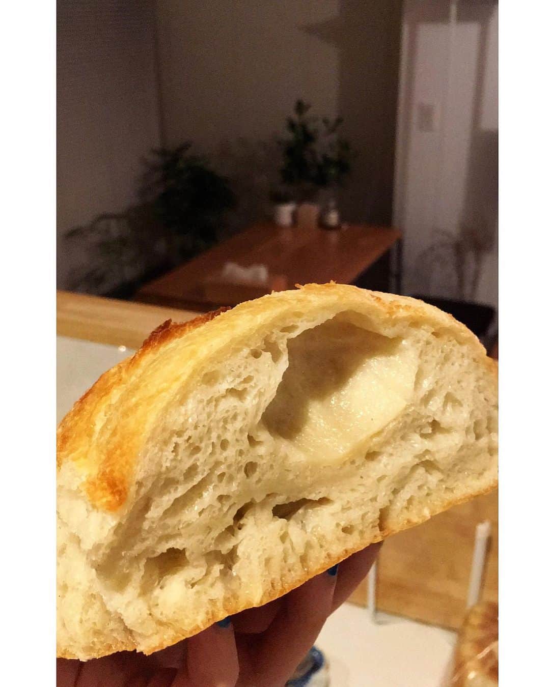 土岐麻子さんのインスタグラム写真 - (土岐麻子Instagram)「見よ！このツヤを。 フランスパンなのに餅かのようにもちもち。美味しくて取り寄せてしまった。岐阜のグルマン ヴィタルのパン。」10月27日 23時02分 - tokiasako