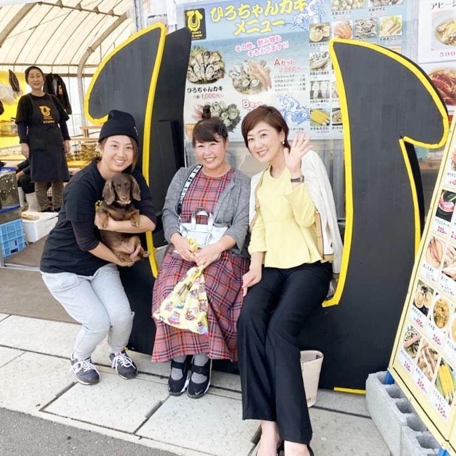 池尻和佳子さんのインスタグラム写真 - (池尻和佳子Instagram)「今シーズン、初のカキ小屋‼️‼️ 美味しい～✨楽しい🌊  ひろちゃんカキ🤩  #糸島#カキ #カキ小屋 #加布里 #ひろちゃんカキ #カキ#アワビ #エビ#ハマグリ #サザエ#パスタ」10月27日 14時19分 - wakako_ikejiri_rkb