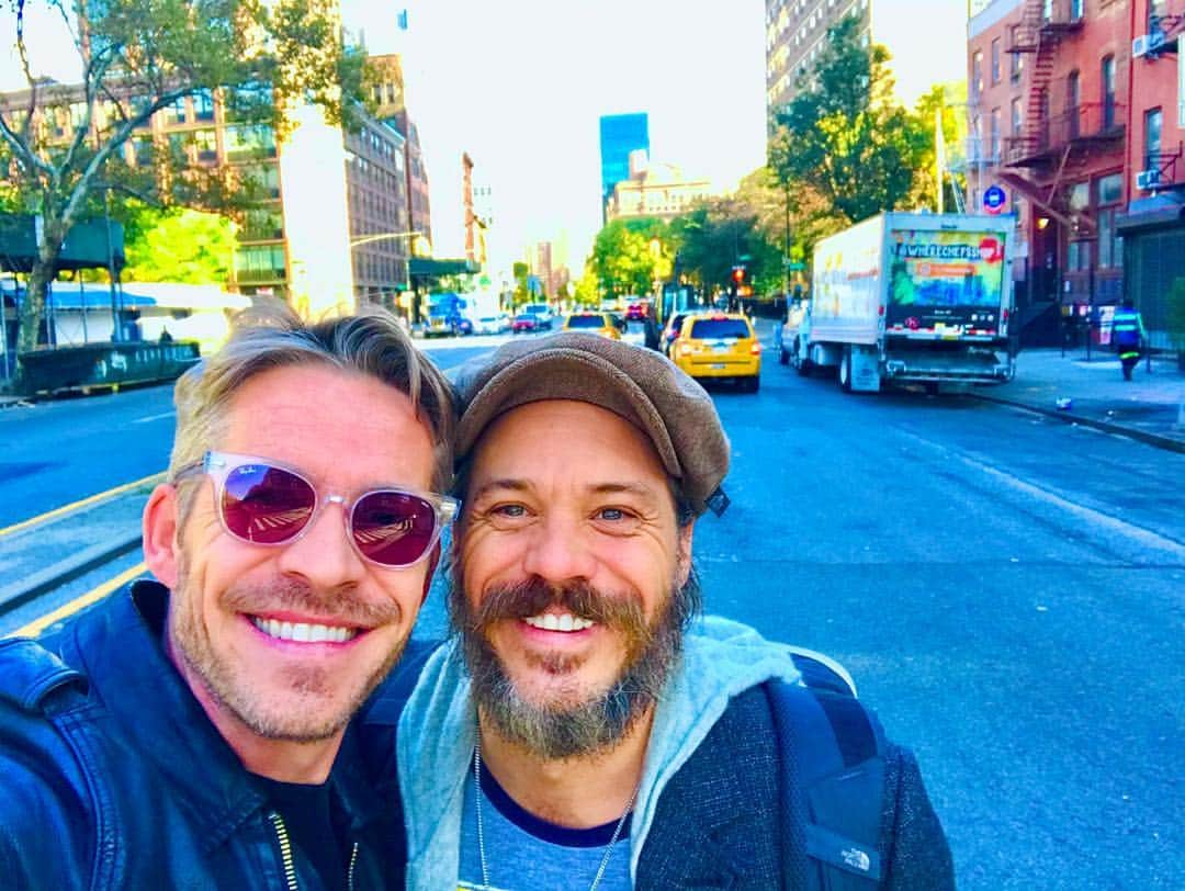 ショーン・マグワイアさんのインスタグラム写真 - (ショーン・マグワイアInstagram)「My ride or die brother from another mother. @michaelraymondjames #NY」10月27日 15時34分 - iamseanmaguire