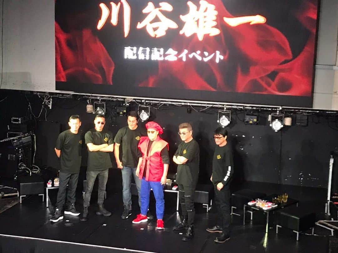 山口祥行のインスタグラム：「楽天日本統一スピンオフドラマ配信イベント‼️ありがとうございました😊 #楽天tv  #日本統一」