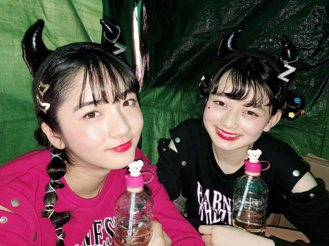 ニコ☆プチのインスタグラム：「😈💜 ジディーイベントたくさん来てくれて 本当にありがとうございました‼︎❤︎ 札幌や釧路など、 北海道中から会いに来てくれていて ユナえっちゃんとっても喜んでました😭💘 . . 北海道またね🐄🍦 #石山えこ  #高比良由菜  #ジディー  #イベント来てくれた子も #来れなくて応援してくれた子も #みんなありがとう🥰🥰」
