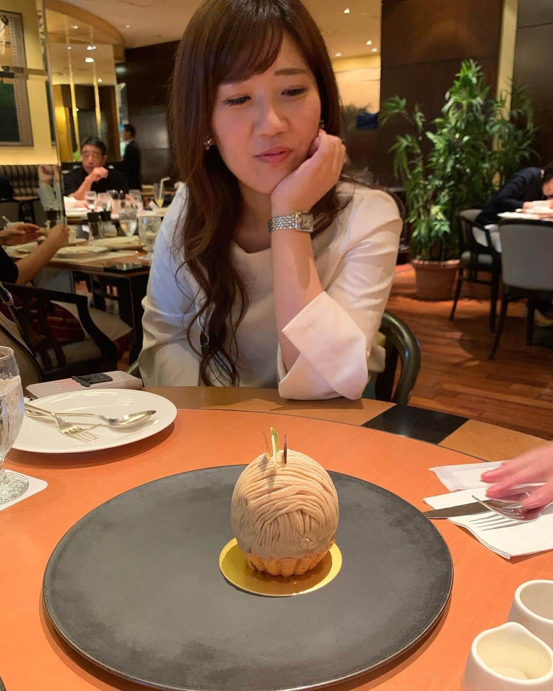 森直美さんのインスタグラム写真 - (森直美Instagram)「ついにたどりついたスーパーモンブラン♡超栗‼︎ #スーパーモンブラン#SATUKI」10月27日 18時00分 - naomi_mori63