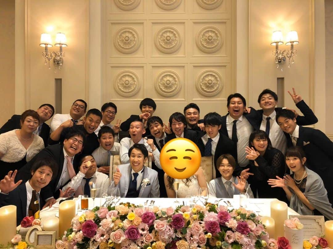 ノリさんのインスタグラム写真 - (ノリInstagram)「先日ひょっこりはんの結婚式に参加させて頂きました。 最高の結婚式でした。まだ余韻に浸っております。  #よしもと #芸人 #結婚式 #ひょっこりはん #バビロン #バビロン千葉 横で泣いてた。」10月27日 18時07分 - nori_0623