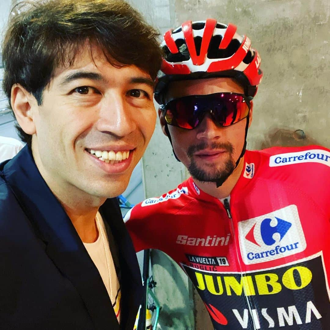 Saschaさんのインスタグラム写真 - (SaschaInstagram)「#さいたまクリテリウム #tourdefrance 2019は見事 #新城幸也 選手が日本人初優勝！！嬉しい！マイヨジョーヌとマイヨロホを両隣に従えての表彰台！今年も最高の大会！豪華選手たちが夢の共演で嬉しい！日本のファンは幸せです…そして日本のサイクルファンは最高です！ #jspocycle #saitamacriterium #tdf2019」10月27日 18時37分 - sascha348