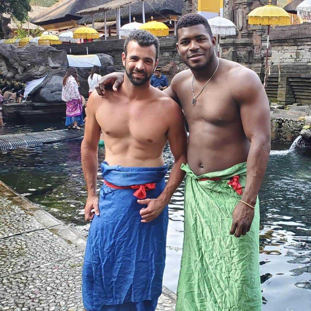 ヤシエル・プイグさんのインスタグラム写真 - (ヤシエル・プイグInstagram)「Visiting Pura Tirta Empul Temple」10月27日 18時40分 - yasielpuig