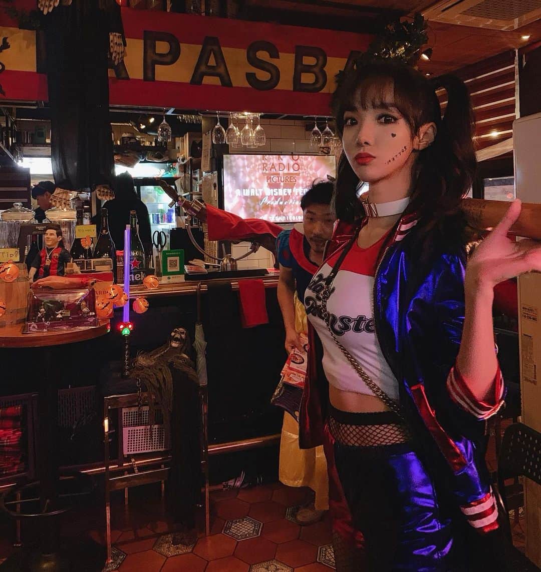 ミンヒ さんのインスタグラム写真 - (ミンヒ Instagram)「Harley Quinn👑」10月27日 20時15分 - juminhee