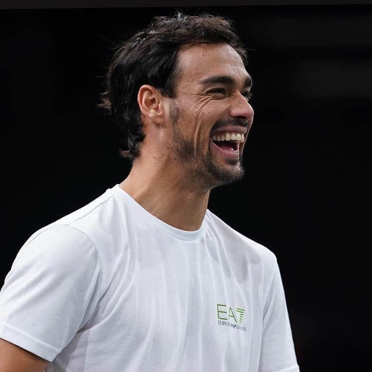 ファビオ・フォニーニさんのインスタグラム写真 - (ファビオ・フォニーニInstagram)「Happy in P🗼R I S 🇫🇷 @rolexparismasters 📸 @Nicolas Gouhier/FFT」10月27日 20時23分 - fabiofogna