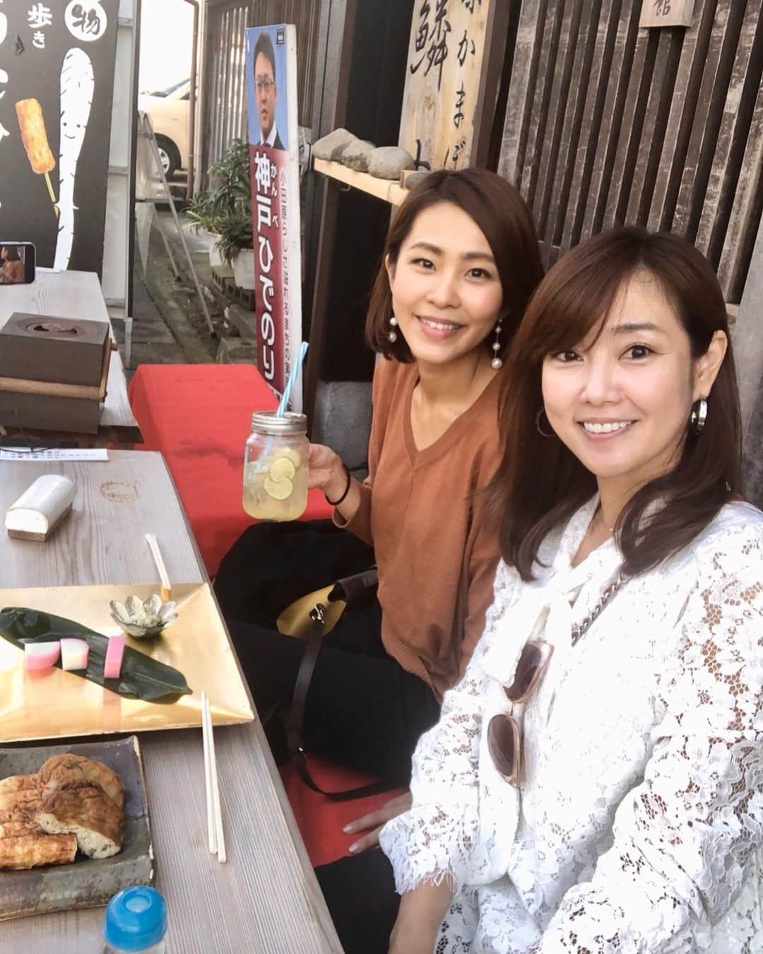 吉永愛さんのインスタグラム写真 - (吉永愛Instagram)「旅の思い出❤️ 初日、ヒルトン小田原に行く前に 小田原城へ🏯 お天気も良く、天守閣からの景色も最高でした！ 何年ぶりだろう〜プリクラも撮りました😂今は、動画まで作成してくれるんですね〜 小田原名物のかまぼこもまいう〜でした😋 #小田原城 #かまぼこ通り #温泉 #ヒルトン小田原  #女子旅 #タビジョ #オーシャンビュー #旅 #旅行 #海 #travelodawara #アラフォー #japan #castle  #城めぐり」10月28日 7時24分 - a.i.yy