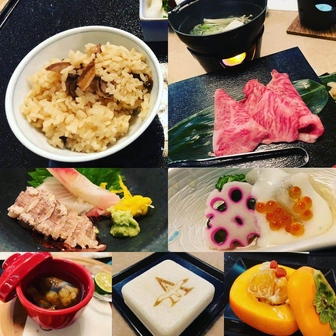 元ちとせさんのインスタグラム写真 - (元ちとせInstagram)「豪華客船🛳飛鳥IIの最終日のディナー🍽です！ 美味でござりまする〜〜❤️ #豪華客船🛳 #飛鳥II」10月28日 8時12分 - hajimechitose.official