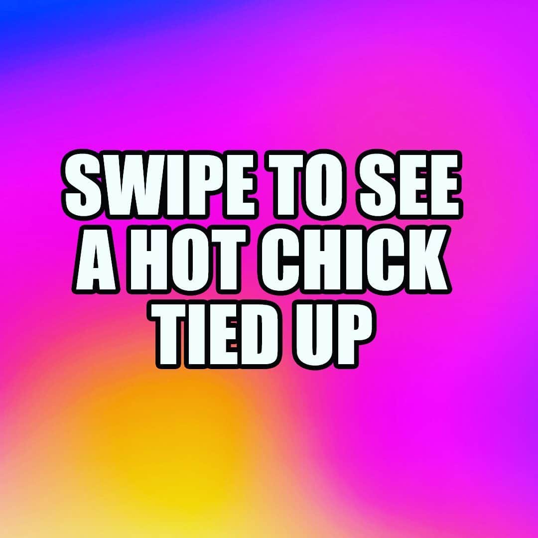 Taboo English®さんのインスタグラム写真 - (Taboo English®Instagram)「Taboo English special 🔥 HOT CHICK tied up 😂 don’t miss it! • • • • #hotchicks #hotgirls #onfire #lit #tiedupandbound #irony」10月28日 8時26分 - tabooenglish