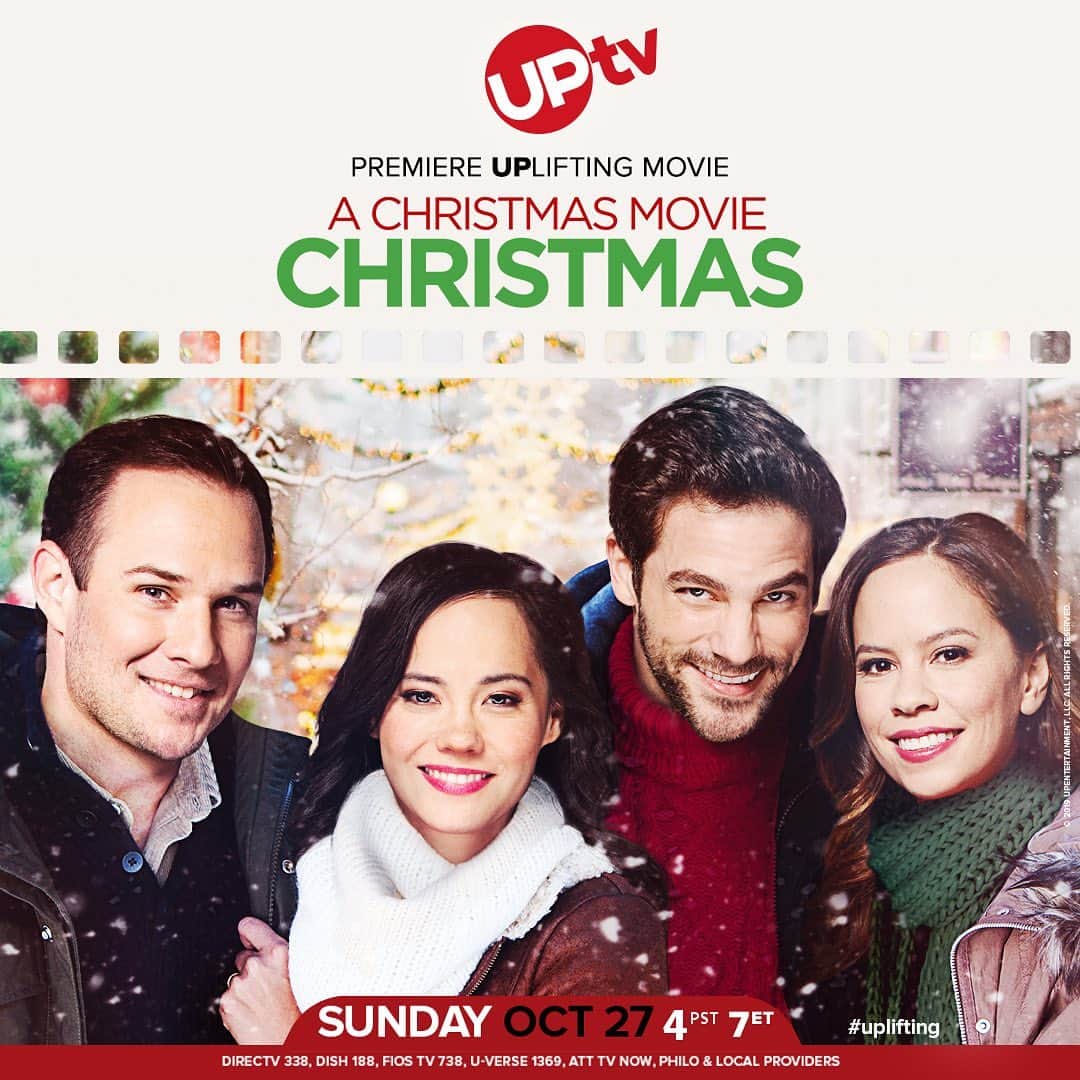 ブラント・ドーハティのインスタグラム：「🎄Tonight’s the night!! Check out #AChristmasMovieChristmas on @up_tv at 7et/4pt  Please check it out and let us know what you think! Swipe through for a trailer.」