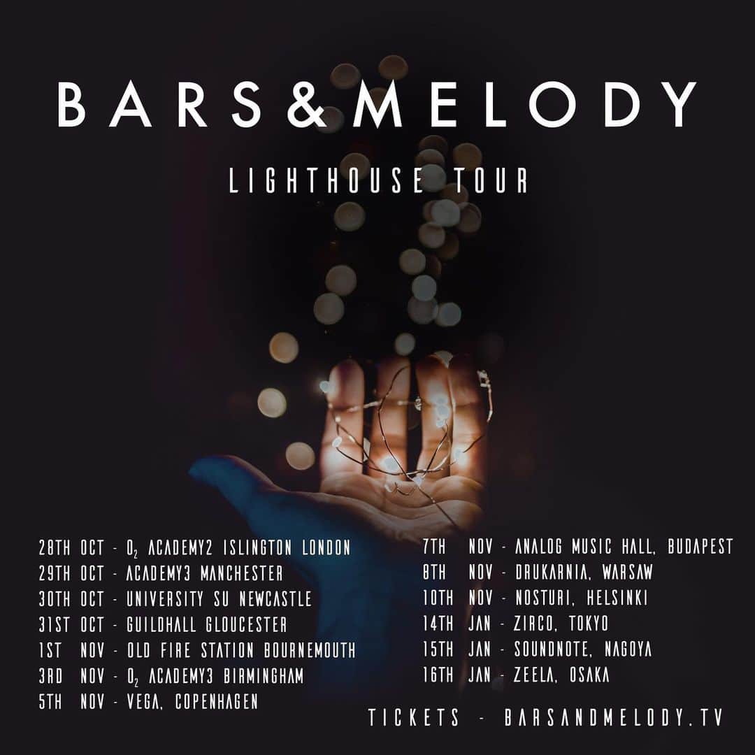 Bars and Melodyさんのインスタグラム写真 - (Bars and MelodyInstagram)「Lighthouse tour starts tomorrow hehe!  Gonna be so much fun!」10月28日 1時35分 - barsandmelody