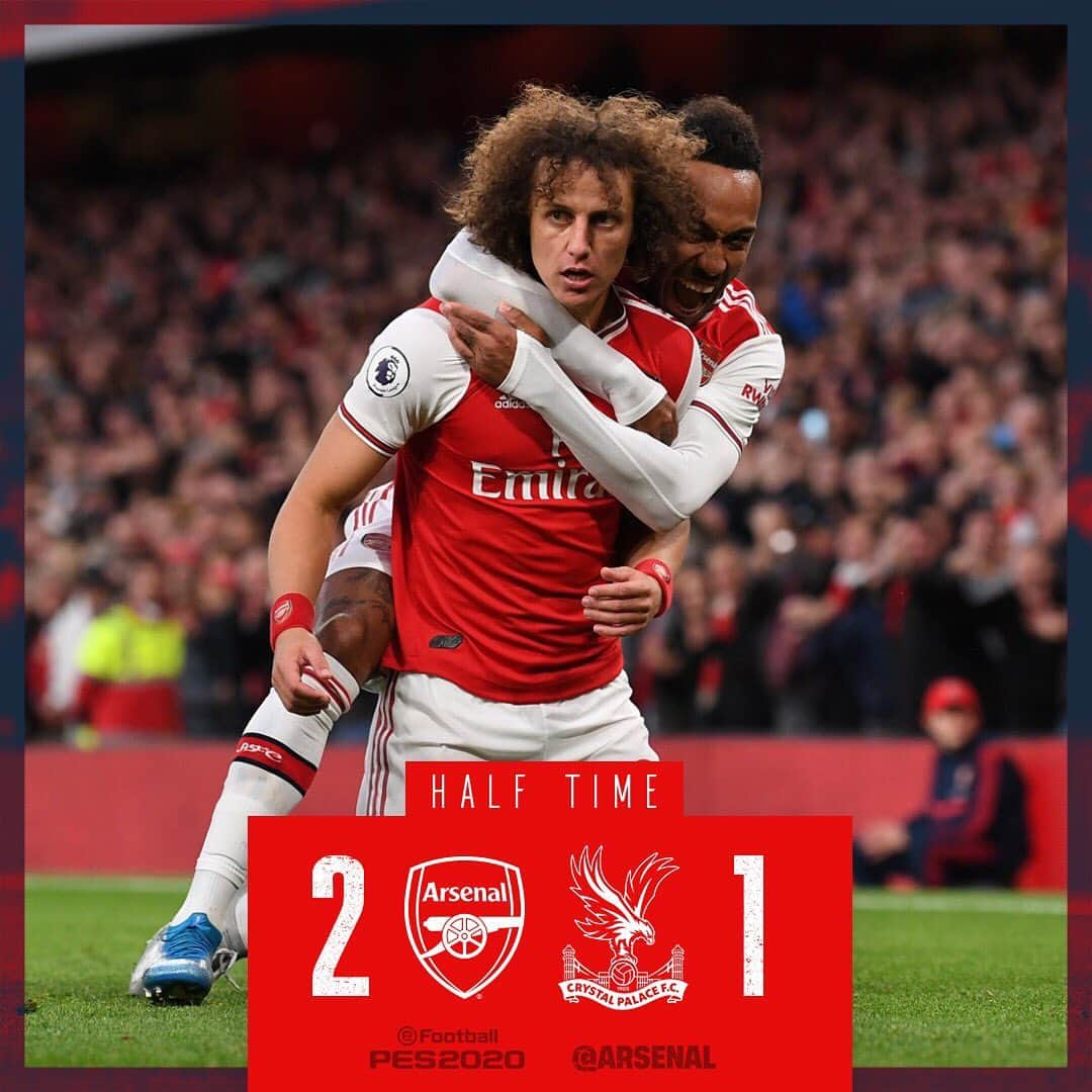 アーセナルFCさんのインスタグラム写真 - (アーセナルFCInstagram)「We lead at the break - what did you make of the first-half?」10月28日 2時24分 - arsenal