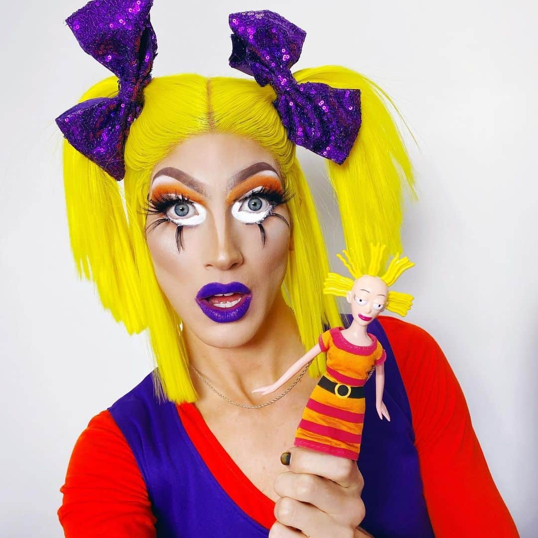 ジョーイ・グレーセッファさんのインスタグラム写真 - (ジョーイ・グレーセッファInstagram)「Happy Halloween stupid babies 👶🏼 Remember Angelica from “Rugrats”? This is her now, feel old yet? 🍼」10月28日 5時00分 - joeygraceffa