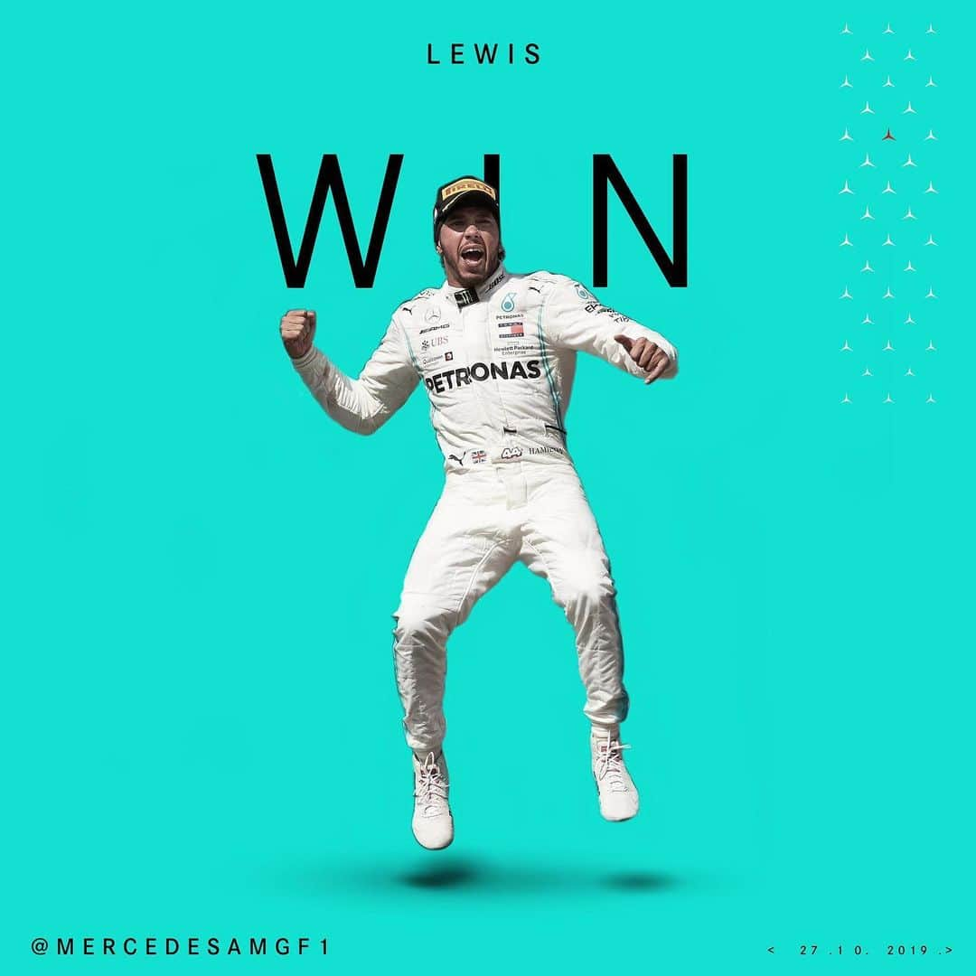 メルセデス・ベンツさんのインスタグラム写真 - (メルセデス・ベンツInstagram)「HOW. ABOUT. THAT. THEN!!! LEWIS HAMILTON WINSSSSSS IN MEXICO  #MexicoGP #F1esta」10月28日 6時35分 - mercedesbenz