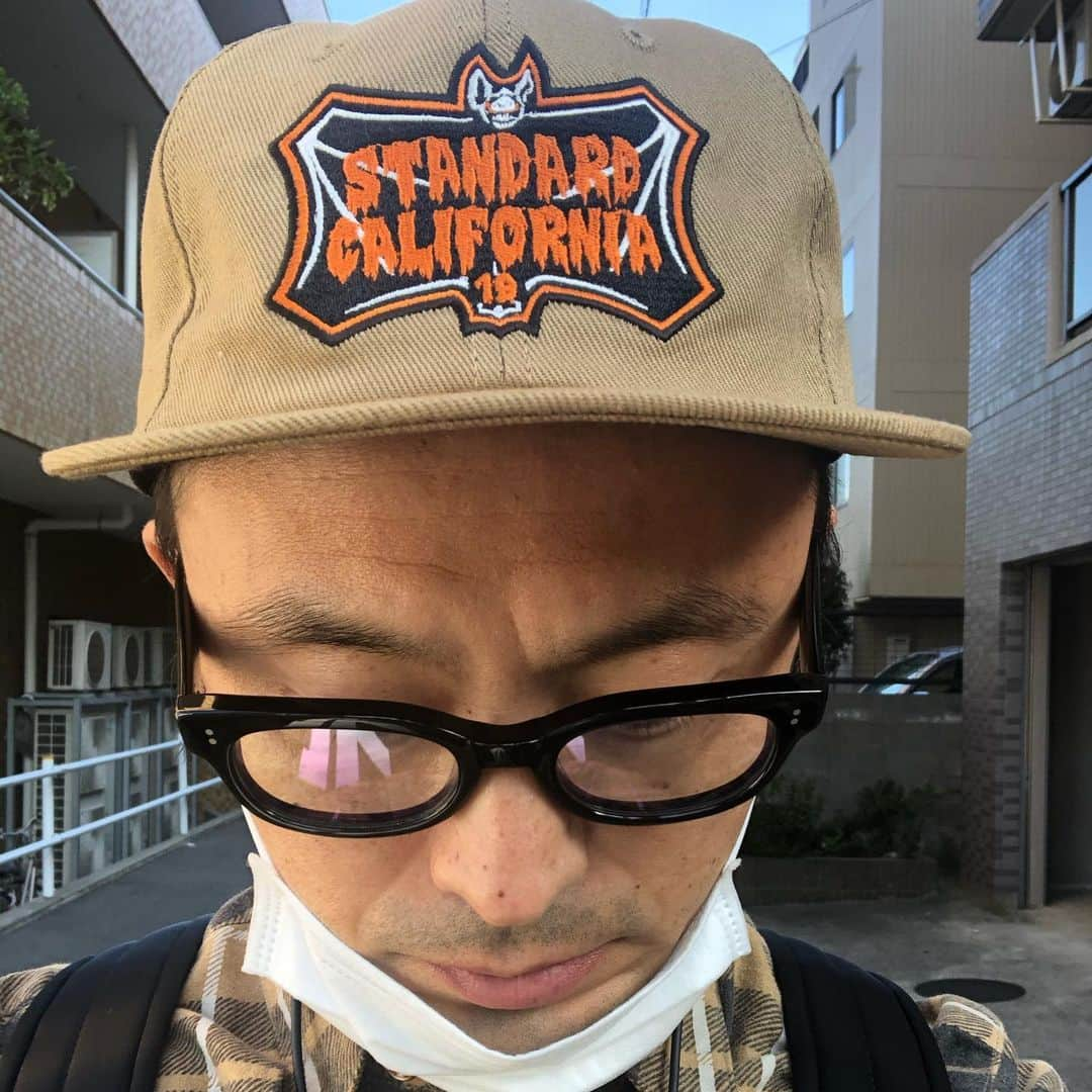 野村浩二のインスタグラム：「俺の精一杯のハロウィン感。 #江戸むらさき　#野村浩二　#ハロウィン」