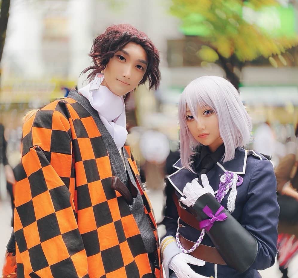 若月雅さんのインスタグラム写真 - (若月雅Instagram)「前半・刀剣乱舞レイヤー様と✨ 後半・鬼滅レイヤー様と✨ . 昨日は交流メインで楽しかった(о´∀`о) 年内ばみちゃんはこれでお終い。 12月のアコスタ道頓堀は、また鬼滅併せします✨ . #ちゃやまち #ちゃやコス #アコスタ #梅田 #osaka  #コスプレイヤーさんと繋がりたい  #エモい #古い写真」10月28日 16時23分 - miyabi.w_0911