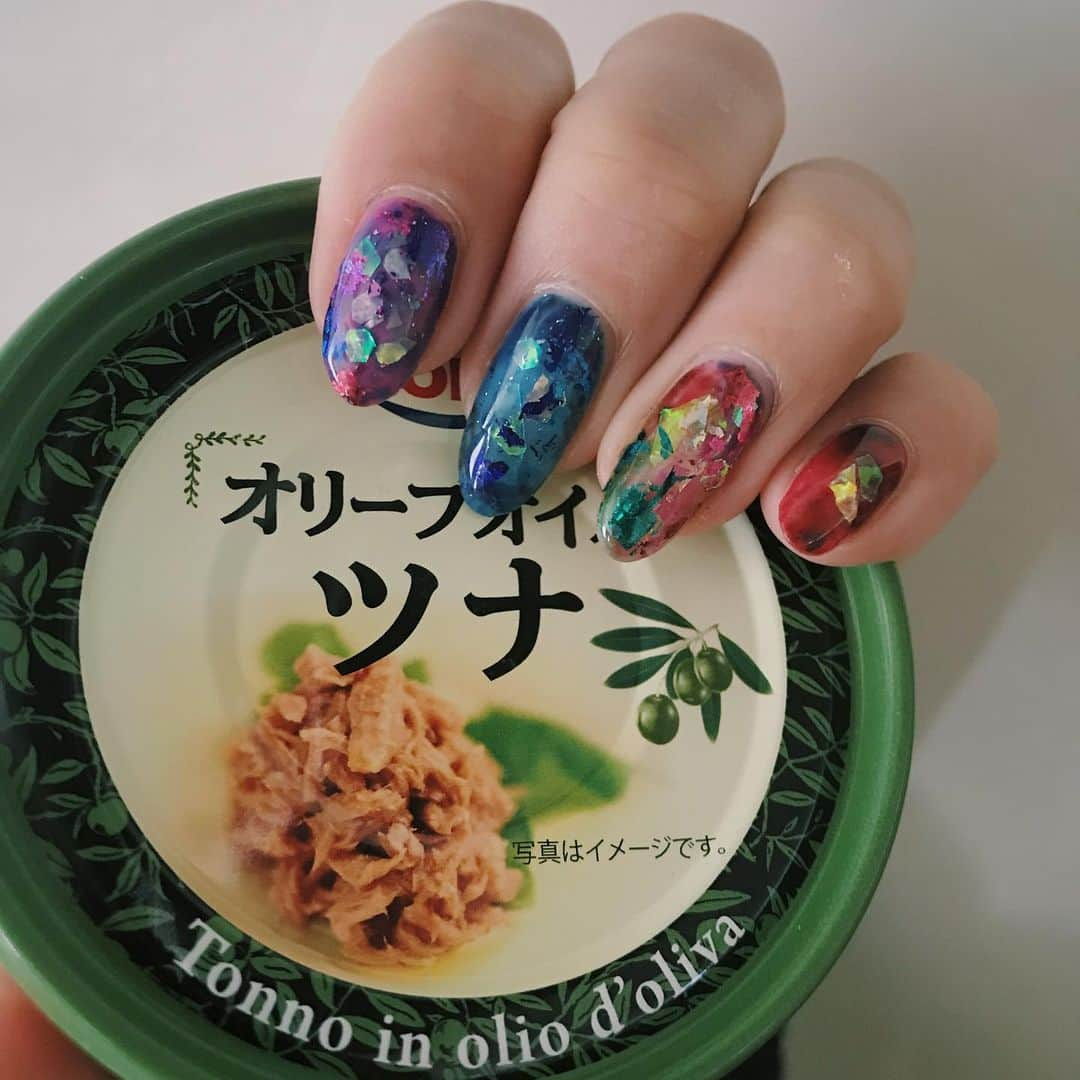 TsurutaHitomiのインスタグラム：「写真はイメージです。　#selfjelnail #tsuna」