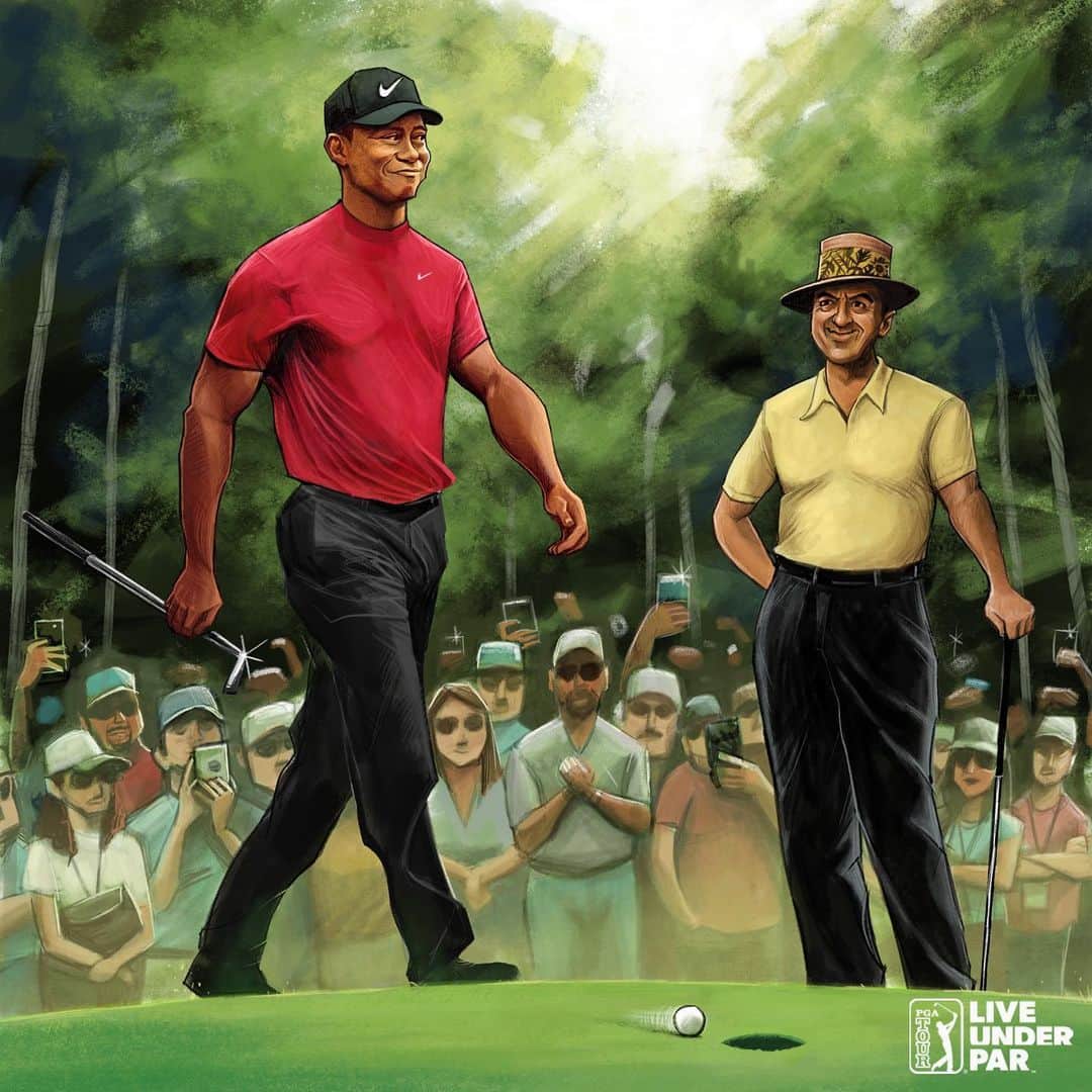 PGA TOURさんのインスタグラム写真 - (PGA TOURInstagram)「History loves company. But @TigerWoods doesn’t. Sights set on 83.」10月28日 10時13分 - pgatour