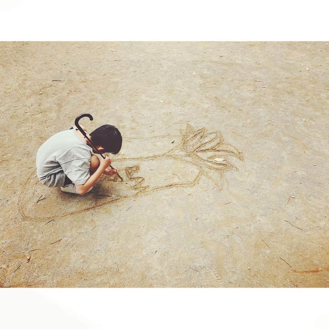 紗栄子さんのインスタグラム写真 - (紗栄子Instagram)「小バンクシーだってwww #マイメン#アート」10月28日 10時08分 - saekoofficial