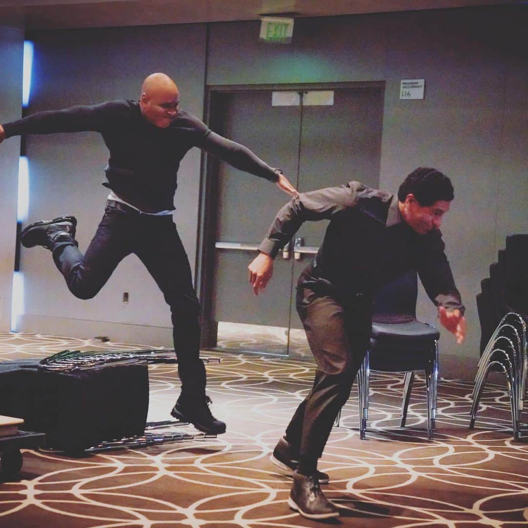 NCIS:LA 〜極秘潜入捜査班のインスタグラム：「It’s adorable that bad guys think they can run away from Sam! #SorryNotSorryBadGuys #NCISLA」