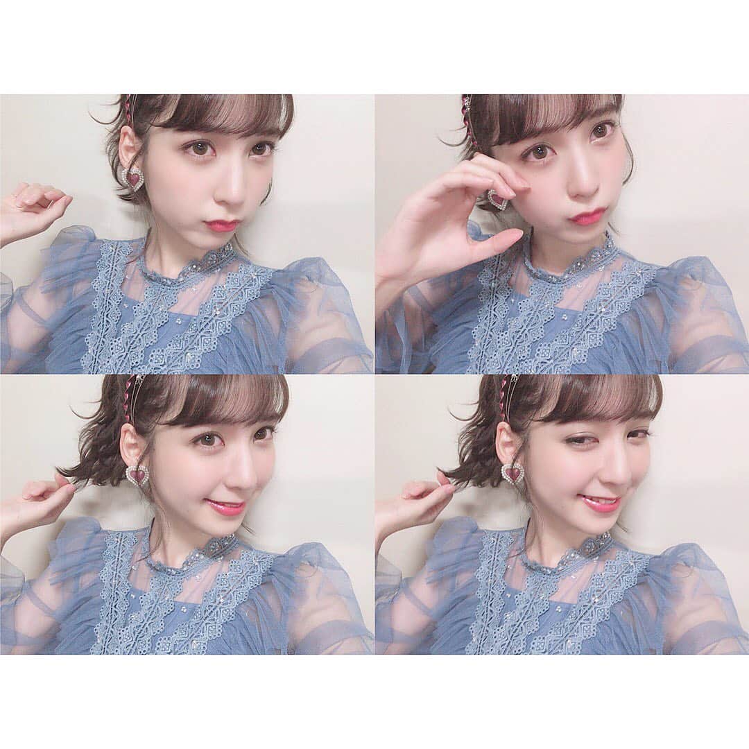 松岡菜摘のインスタグラム：「. . Chouの新衣装かわいい☺︎ . 髪のびてきたから ポニーテールしたよ♡ . #ポニーテール #hairarrange」