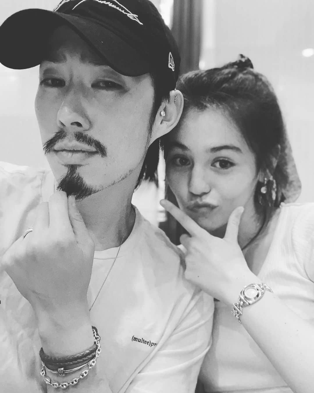呉建豪のインスタグラム：「Nana 🐻#shegotitfromhermama @stacywu.vhb 💜」