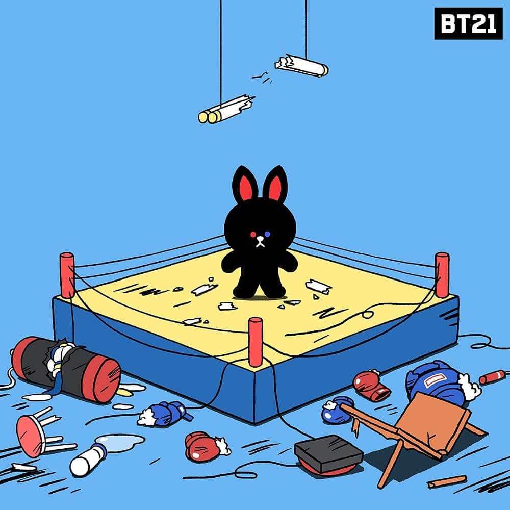 BT21 Stars of tomorrow, UNIVERSTAR!のインスタグラム