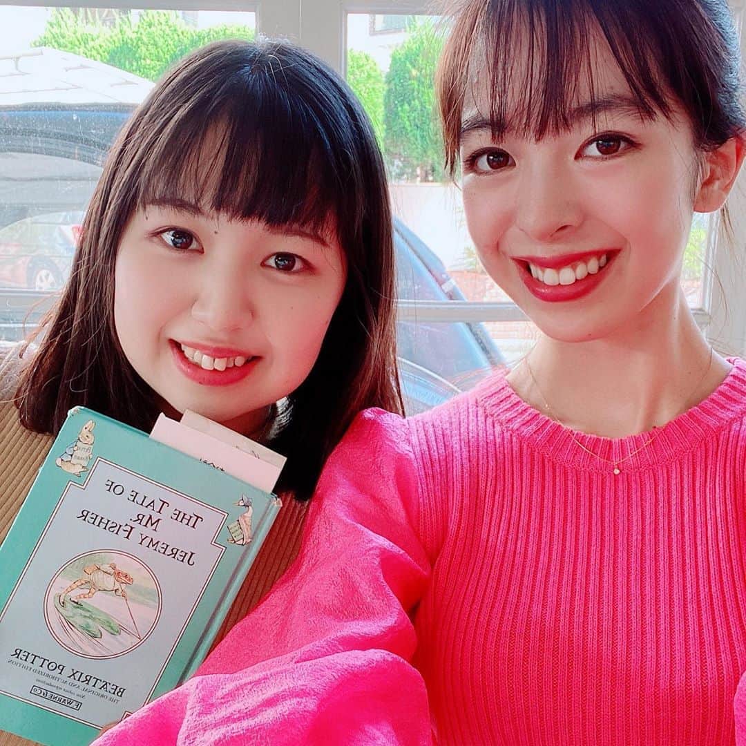 菊池マリアのインスタグラム：「きょろちゃんと念願のランチ😊 お互いお疲れ様&次に向けて頑張ろう！！ ついでに先日のアンコンの写真も載せます🎹💕共演のひなこちゃんに感謝✨  #田園ポテト #アンコンお疲れ様 #初投稿 #ドキドキ」