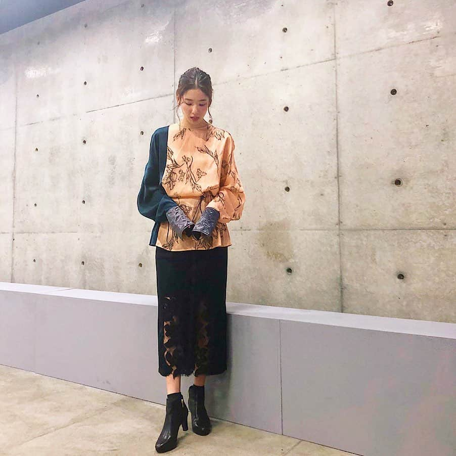 布川桃花さんのインスタグラム写真 - (布川桃花Instagram)「STAIR 2020SS COLLECTION🌟 #stair #fashionweek #momoka_fashion」10月28日 14時54分 - momoka_fukawa