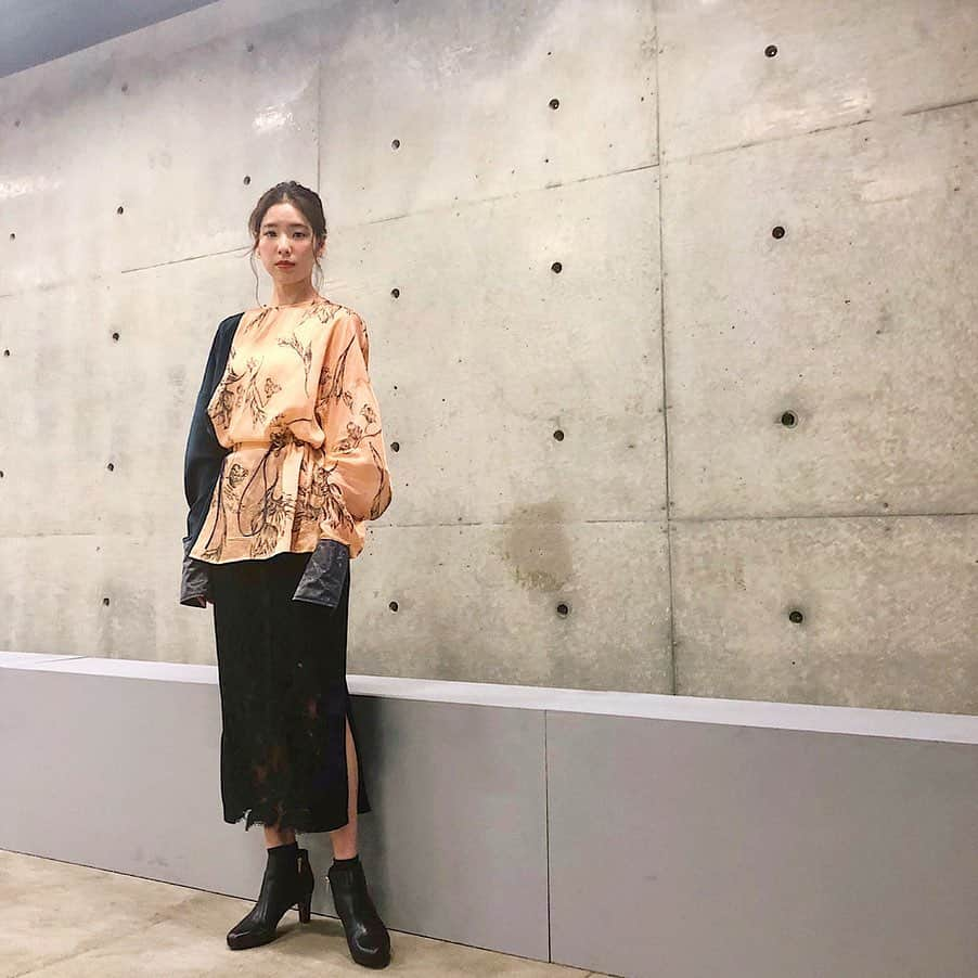 布川桃花さんのインスタグラム写真 - (布川桃花Instagram)「STAIR 2020SS COLLECTION🌟 #stair #fashionweek #momoka_fashion」10月28日 14時54分 - momoka_fukawa