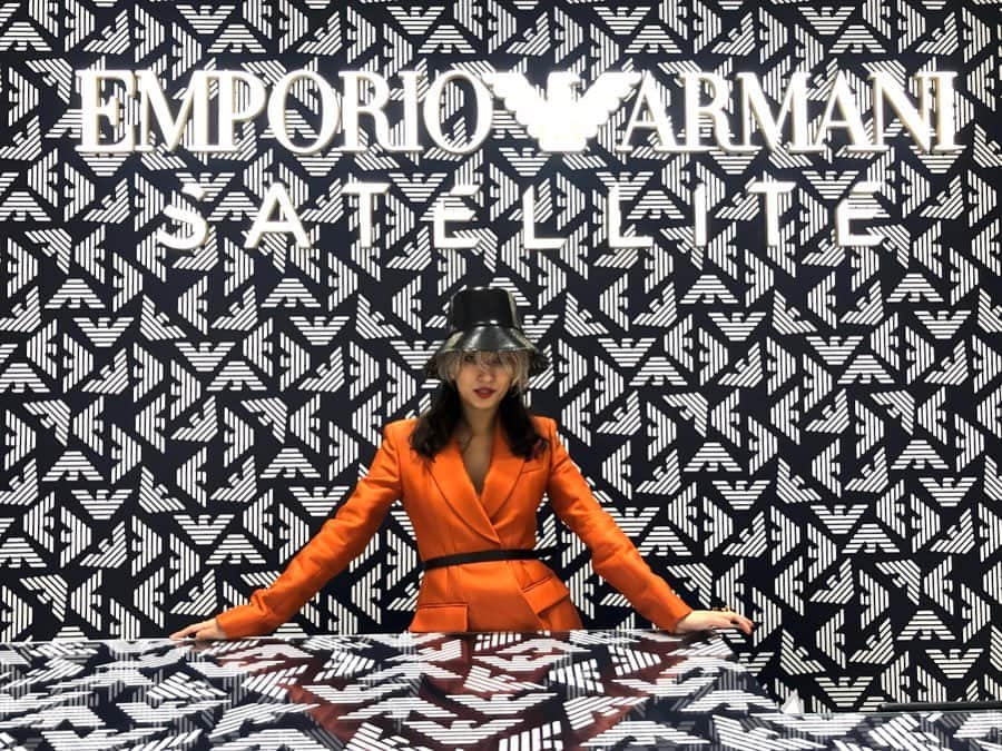 中川友里さんのインスタグラム写真 - (中川友里Instagram)「#EAshibuya #emporioarmani @armani  #渋谷スクランブルスクエア」10月28日 15時03分 - darayunya