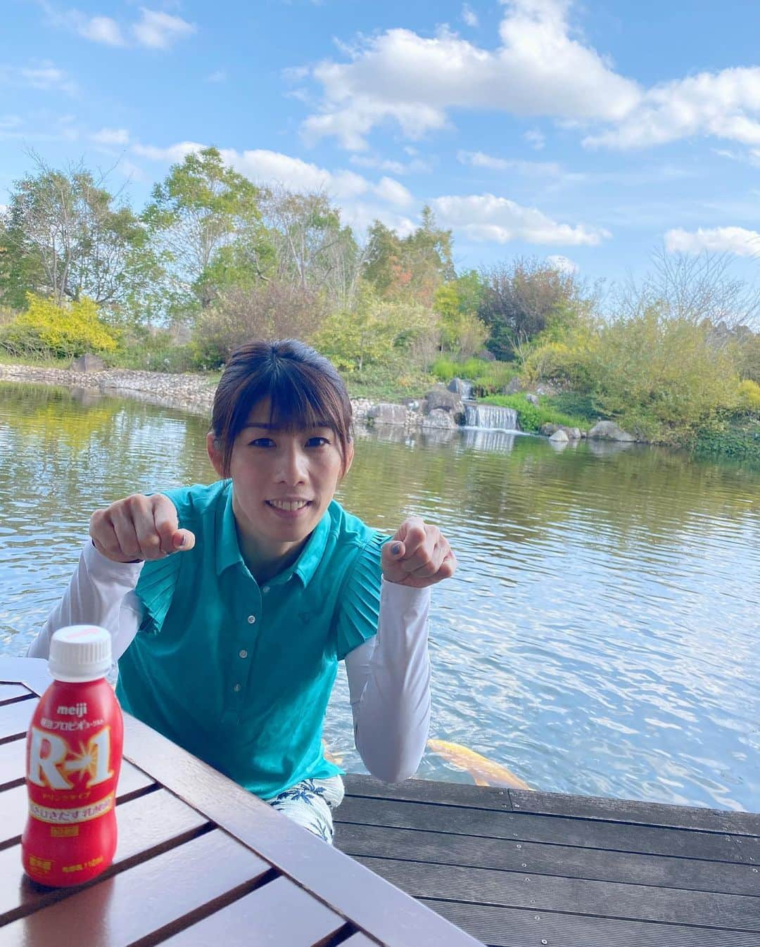 吉田沙保里さんのインスタグラム写真 - (吉田沙保里Instagram)「久保さんとゴルフ⛳️🏌️‍♀️ 回りながらたくさんアドバイスいただきましたぁー😆🙏 久保さん、ありがとうございました😊 楽しかったぁー😁✨ ゴルフの前にR-1😘 #ゴルフ #久保さん #R1」10月28日 15時49分 - saori___yoshida