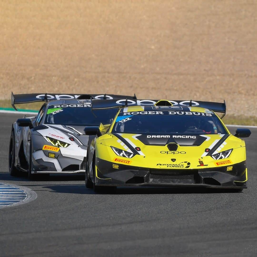 ランボルギーニのインスタグラム：「Relive the action-packed weekend we had with @lamborghinisc at the @circuito_de_jerez in the 2019 edition of the Lamborghini World Final with the link in bio. It was an exhilarating event!  #Lamborghini #LamborghiniSC #WorldFinal」