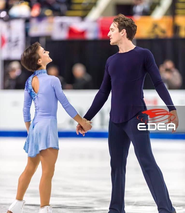 シャルリ・ビロドーのインスタグラム：「Thanks Kelowna and everyone at @skate_canada International!! 🙌🇨🇦❤️ Great to be back on the Grand Prix circuit! #sci19  Next stop 👉China 🇨🇳🇨🇳」