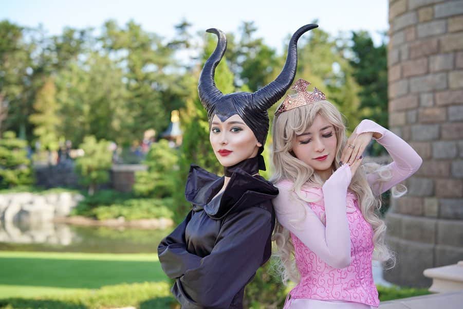 ディズニーヴィランズ マレフィセント 仮装 コスプレ Dハロ
