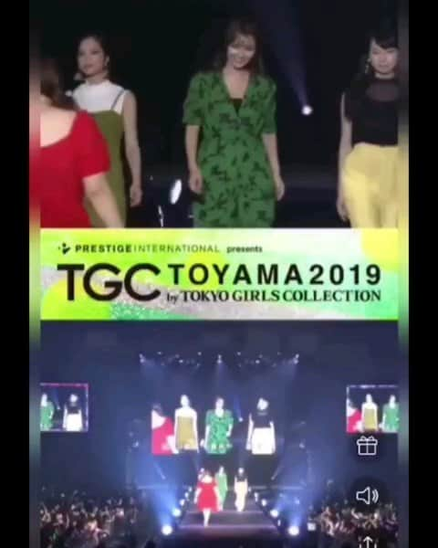 yukapinのインスタグラム：「これからも頑張ります！！🔥 #tgc #tgc富山 #girlswalker #sly  #fashion #runwaymodel #fashionshow #model  #newwalkers #星那優歌 #星那優歌のせなちゃんねる #linelive」