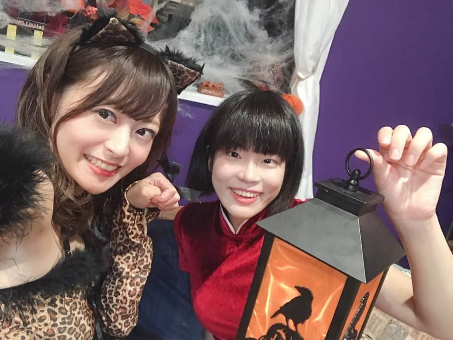 怜花さんのインスタグラム写真 - (怜花Instagram)「楽しかったー！！🎃💜 ・ ・ #halloween #halloweenparty #ハロウィン #ハロウィンパーティー  #仮装 #コスプレ #仮装女子会 #レンタルスペース」10月28日 20時05分 - reika_0419