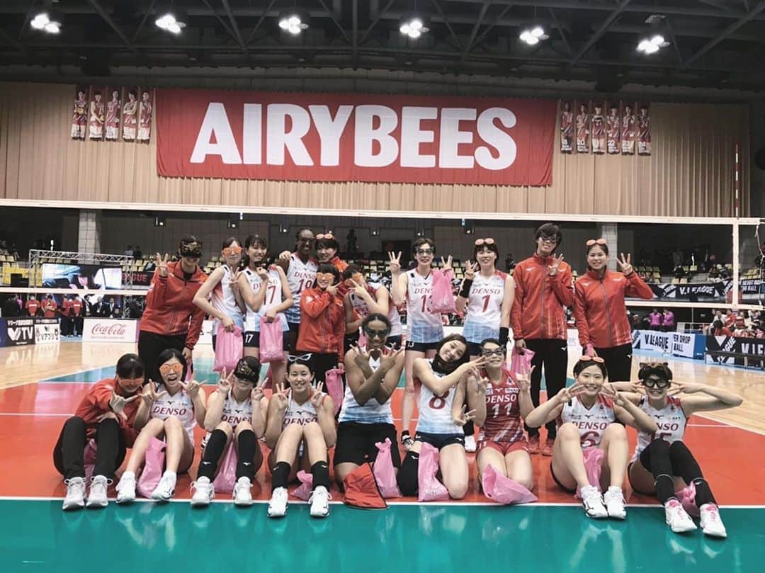 野村明日香のインスタグラム：「* 郡山大会 たくさんのご声援、ご協力 本当にありがとうございました🙇🏻‍♀️🐝 #Vリーグ #デンソーエアリービーズ #福島 #郡山市 #ハロウィン #vリーグはバレーだよ #densoairybees #ホームゲーム」